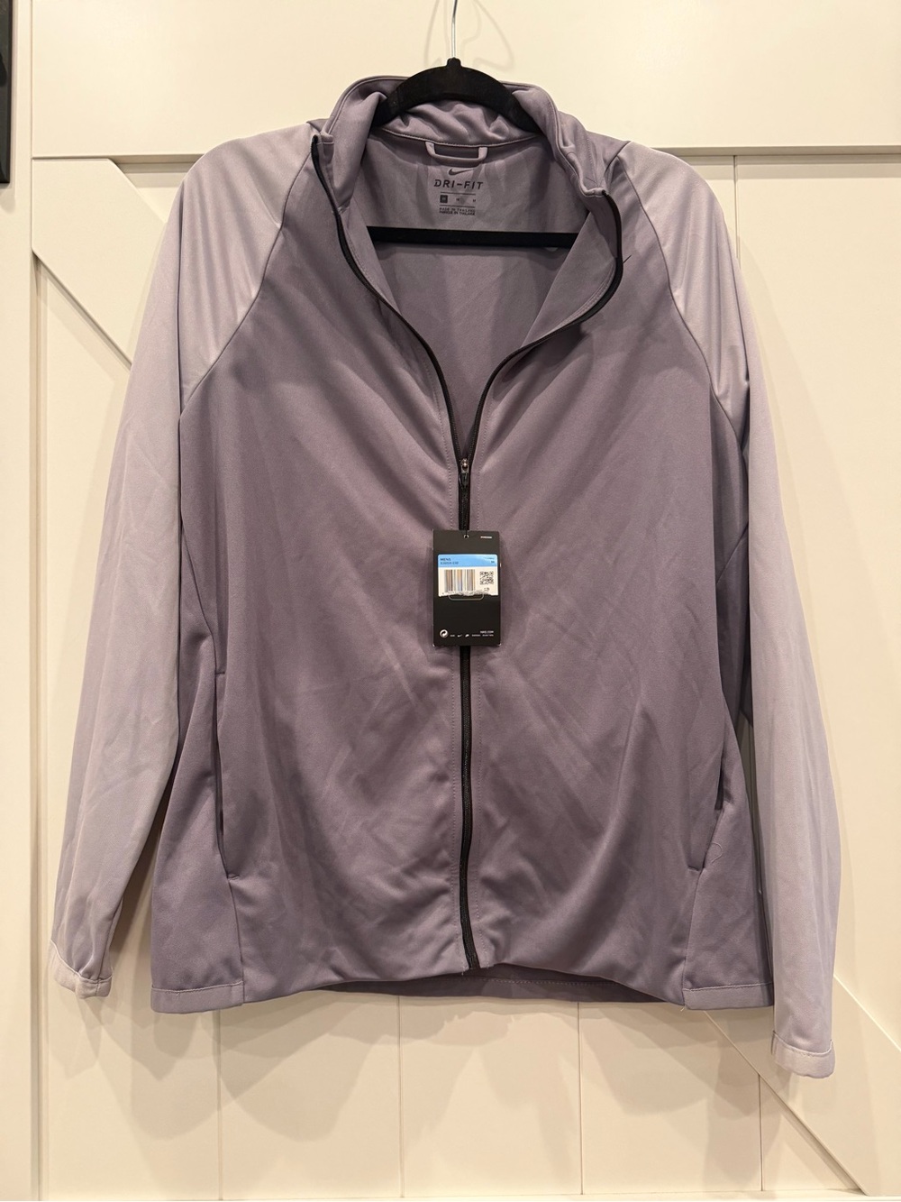 NWT| Nike men’s Dri-FIT grey Full-Zip Jacket